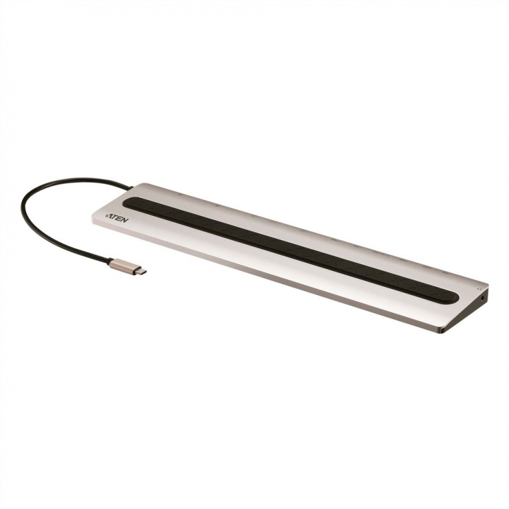 Imagine Docking station USB-C la Multiport PD 85W, ATEN UH3237